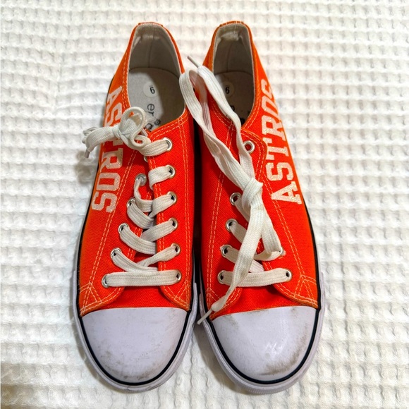 Houston Astros Unisex Tennis Shoes Size 9 - Picture 1 of 4